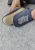 Granatowe kapcie barefoot dla dzieci z motywem misia