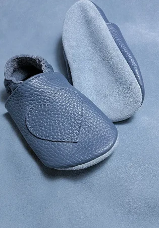 Marka funky monkey barefoot z włoskiej skóry z zamszową podeszwą