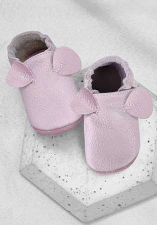 Kapcie barefoot z włoskiej skóry z zamszową podeszwą marki funky-monkey