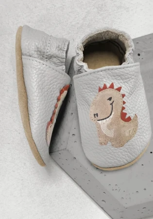 Kapcie barefoot z włoskiej skóry z zamszową podeszwą marki funky-monkey