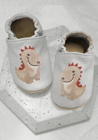 Kapcie barefoot z włoskiej skóry z zamszową podeszwą marki funky-monkey