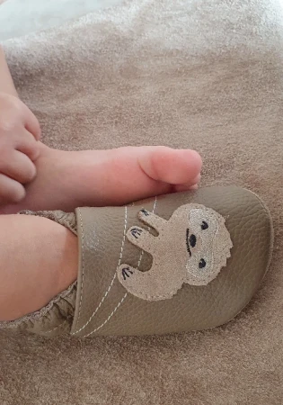Marka funky monkey barefoot w kolorze  brązowym z kauczukową podeszwą