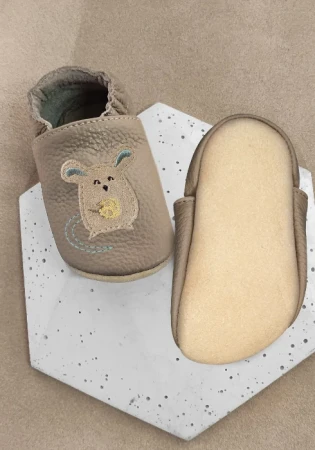 Marka funky monkey barefoot w kolorze  brązowym z kauczukową podeszwą