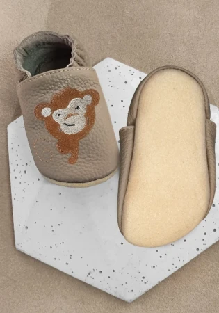 Marka funky monkey barefoot w kolorze  brązowym z kauczukową podeszwą