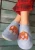 Kapcie barefoot z włoskiej skóry z zamszową podeszwą funky-monkey