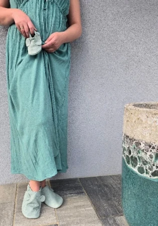 Funky-Monkey Barefoot Adult PRO – antypoślizgowe kapcie, ze skóry naturalnej, z kauczową podeszwą w rozmiarach dla dorosłych