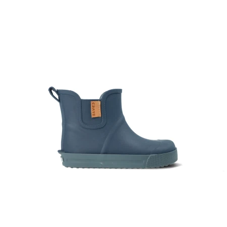 Muddy Short Dark Navy RAYVE Muddy Short to dziecięce barefootowe kalosze za kostkę