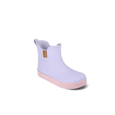 Muddy Short Light Violet RAYVE Muddy Short to dziecięce barefootowe kalosze za kostkę