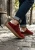 RAYVE Rio to minimalistyczne sneakersy barefoot stworzone z myślą o naturalnym sposobie chodzenia BORDOWE