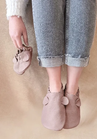 Funky-Monkey Barefoot Adult PRO – antypoślizgowe kapcie, ze skóry naturalnej, z kauczową podeszwą w rozmiarach dla dorosłych
