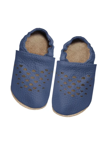 Przejdź do produktu Sandałki dziecięce Barefoot SOFT z zamszową podeszwą klasyczne FALA GRANAT