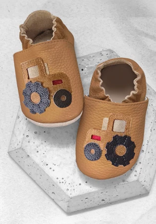 Marka funky monkey barefoot w kolorze  brązowym z kauczukową podeszwą