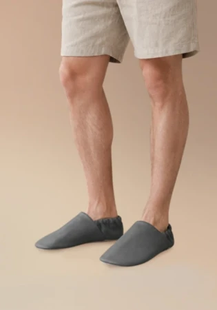 Funky-Monkey Barefoot Adult PRO – antypoślizgowe kapcie, ze skóry naturalnej, z kauczową podeszwą w rozmiarach dla dorosłych