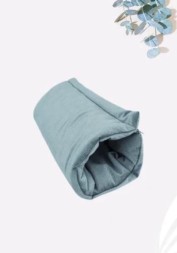 Przejdź do produktu Poduszka FEED&SLEEP do karmienia / usypiania / premium VELVET -  SZAŁWIA, MIĘTOWY
