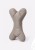 poduszka kostka wave_Tale_VELVET BONE ergonomiczna wspierająca - podparcie karku - beż