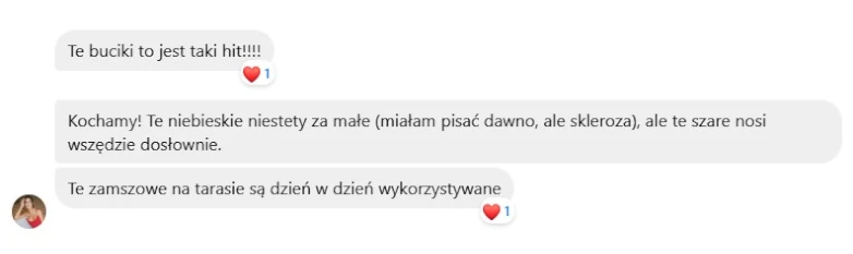 Opinia na temat bucików