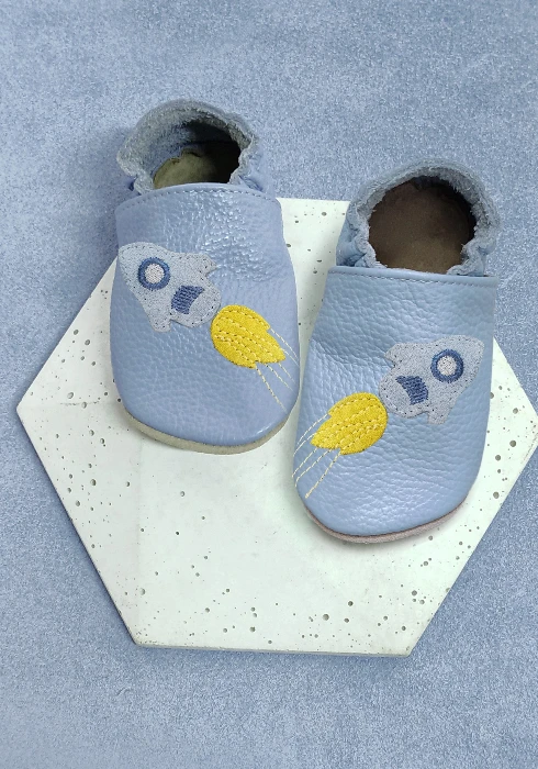 Kapcie barefoot marki Funky-Monkey  w włoskiej skóry z kauczukową podeszwą