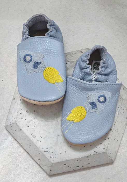 Kapcie barefoot z włoskiej skóry z zamszową podeszwą funky-monkey zero drop